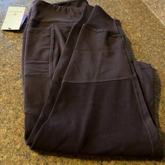 New SHAMBHALA EXL Burgundy Pants/Sweatpants - Picture 2 of 4